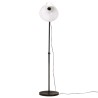 Lampadaire 25 W blanc 150 cm E27 