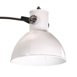 Lampadaire 25 W blanc 150 cm E27 