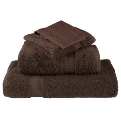 Essuie-mains de qualité supérieure SOLUND 2 pcs marron 600 g/m² 