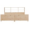 Cadre de lit sans matelas 180x200 cm bois massif de pin 