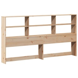 Cadre de lit sans matelas 180x200 cm bois massif de pin 