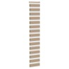 Store zèbre marron sable largeur du tissu 40,9 cm polyester 