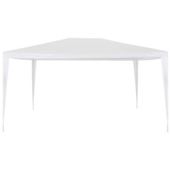 Tente de réception 3x4 m Blanc 