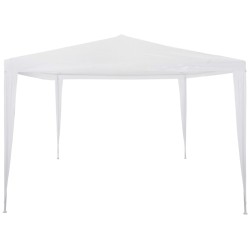 Tente de réception 3x4 m Blanc 