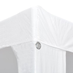 Tente de réception 3x4 m Blanc 