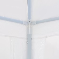 Tente de réception 3x4 m Blanc 
