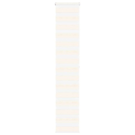 Store zèbre beige marbré largeur du tissu 40,9 cm polyester 
