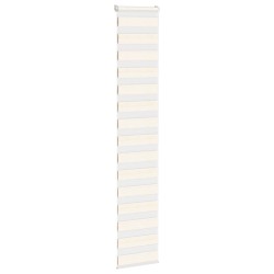 Store zèbre beige marbré largeur du tissu 40,9 cm polyester 