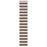 Store zèbre marron 45x200 cm largeur du tissu 40,9 cm polyester 