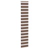 Store zèbre marron 45x200 cm largeur du tissu 40,9 cm polyester 