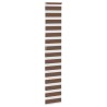 Store zèbre marron 45x200 cm largeur du tissu 40,9 cm polyester 