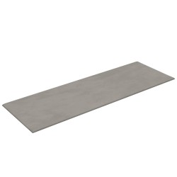 Panneaux muraux 12 pcs Gris clair 90x30 cm Velours 3,24 m² 
