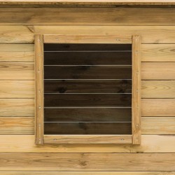 Maisonnette d'extérieur 120x120x146 cm Bois de pin 