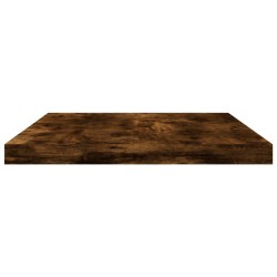 Étagères murales 4 pcs chêne fumé 40x20x1,5cm bois d'ingénierie 