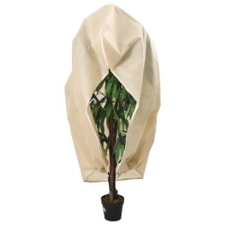 Housses de protection pour plantes avec fermeture éclair 2 pcs 