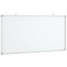 Tableau blanc magnétique 60x30x1,7 cm aluminium 