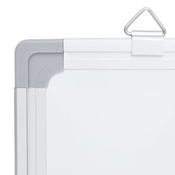 Tableau blanc magnétique 60x30x1,7 cm aluminium 
