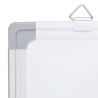 Tableau blanc magnétique 60x30x1,7 cm aluminium 