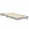 Cadre de lit sans matelas sonoma gris 75x190 cm 