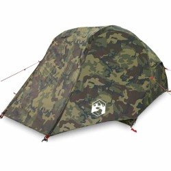 Tente de pêche 3 personnes camouflage imperméable 