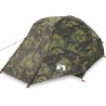 Tente de pêche 3 personnes camouflage imperméable 