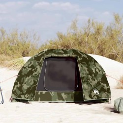 Tente de pêche 3 personnes camouflage imperméable 