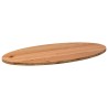 Dessus de table 180x90x4 cm bois de chêne massif ovale 