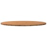 Dessus de table 180x90x4 cm bois de chêne massif ovale 