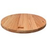 Dessus de table 180x90x4 cm bois de chêne massif ovale 