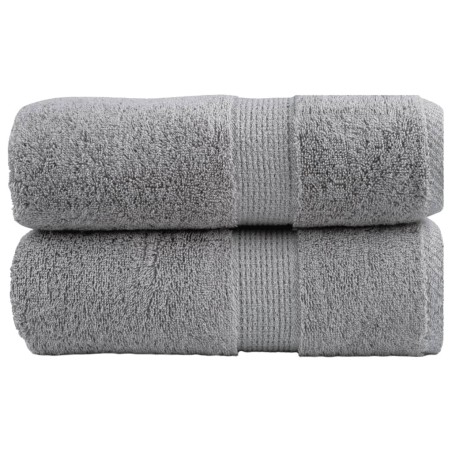 Serviettes d'invité de qualité supérieure SOLUND 2 pcs gris 