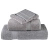 Serviettes d'invité de qualité supérieure SOLUND 2 pcs gris 