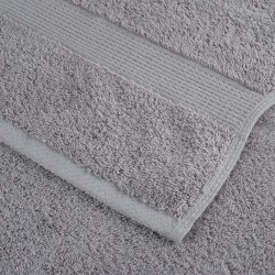 Serviettes d'invité de qualité supérieure SOLUND 2 pcs gris 