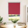 Store enrouleur occultant rouge largeur du tissu 65,7 cm 