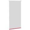 Store enrouleur occultant rouge largeur du tissu 65,7 cm 