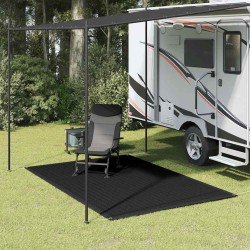 Tapis de tente 250x200 cm Noir 