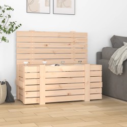 Boîte de rangement 91x40,5x42 cm Bois massif de pin 