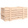 Boîte de rangement 91x40,5x42 cm Bois massif de pin 