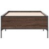 Cadre de lit sans matelas chêne marron 100x200 cm 