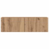 Ensemble de meuble TV mural 7 pcs chêne artisanal 