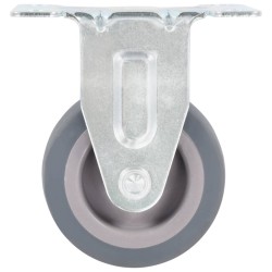 16 pcs Roulettes fixes 50 mm 