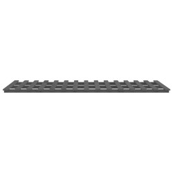 Cadre de lit sans matelas gris 90x200 cm bois de pin massif 