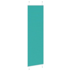 Store plissé vert pétrole 60x200 cm largeur du tissu 59,4 cm 
