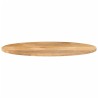 Dessus de table 140x50x3,8 cm ovale bois massif de manguier 