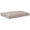 Coussin paletteBeige 120x80x12 cm Tissu 