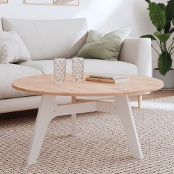 Dessus de table Ø90x1,5 cm rond bois massif de hêtre 