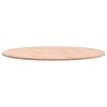 Dessus de table Ø90x1,5 cm rond bois massif de hêtre 
