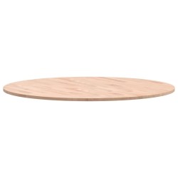 Dessus de table Ø90x1,5 cm rond bois massif de hêtre 