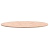 Dessus de table Ø90x1,5 cm rond bois massif de hêtre 