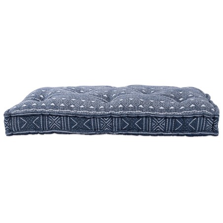 Coussin de paletteIndigo 120x80x12 cm en tissu 