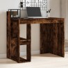 Bureau chêne fumé 103,5x56,5x94 cm bois d'ingénierie 